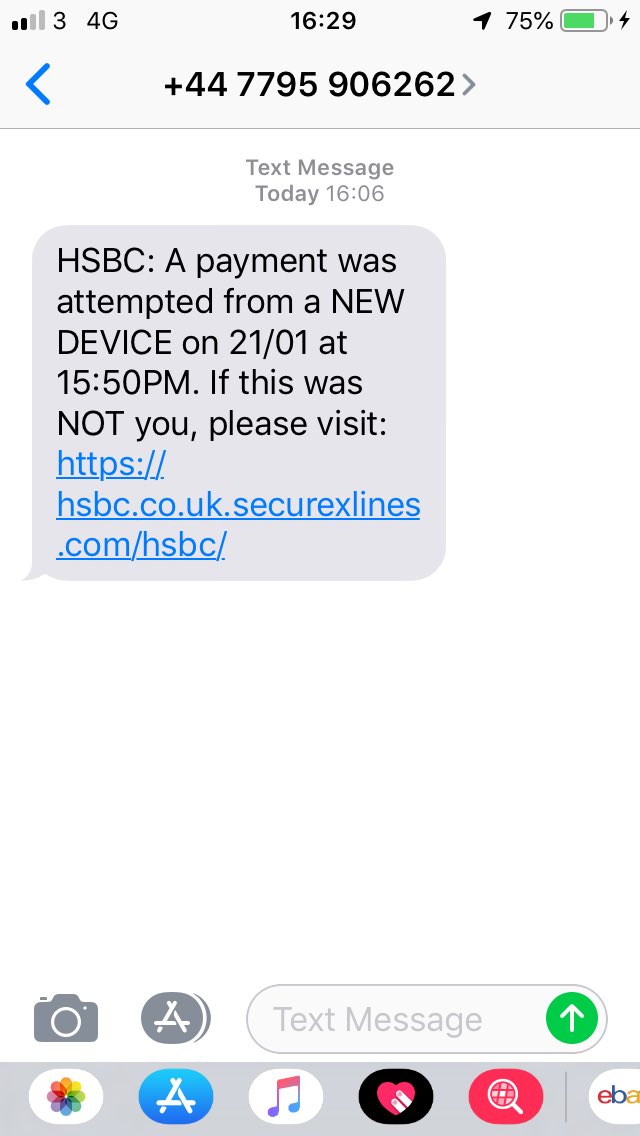 CarlHayes79's tweet photo. @HSBC_UK  is this genuine?
Ta https://t.co/lAKwNryqrJ