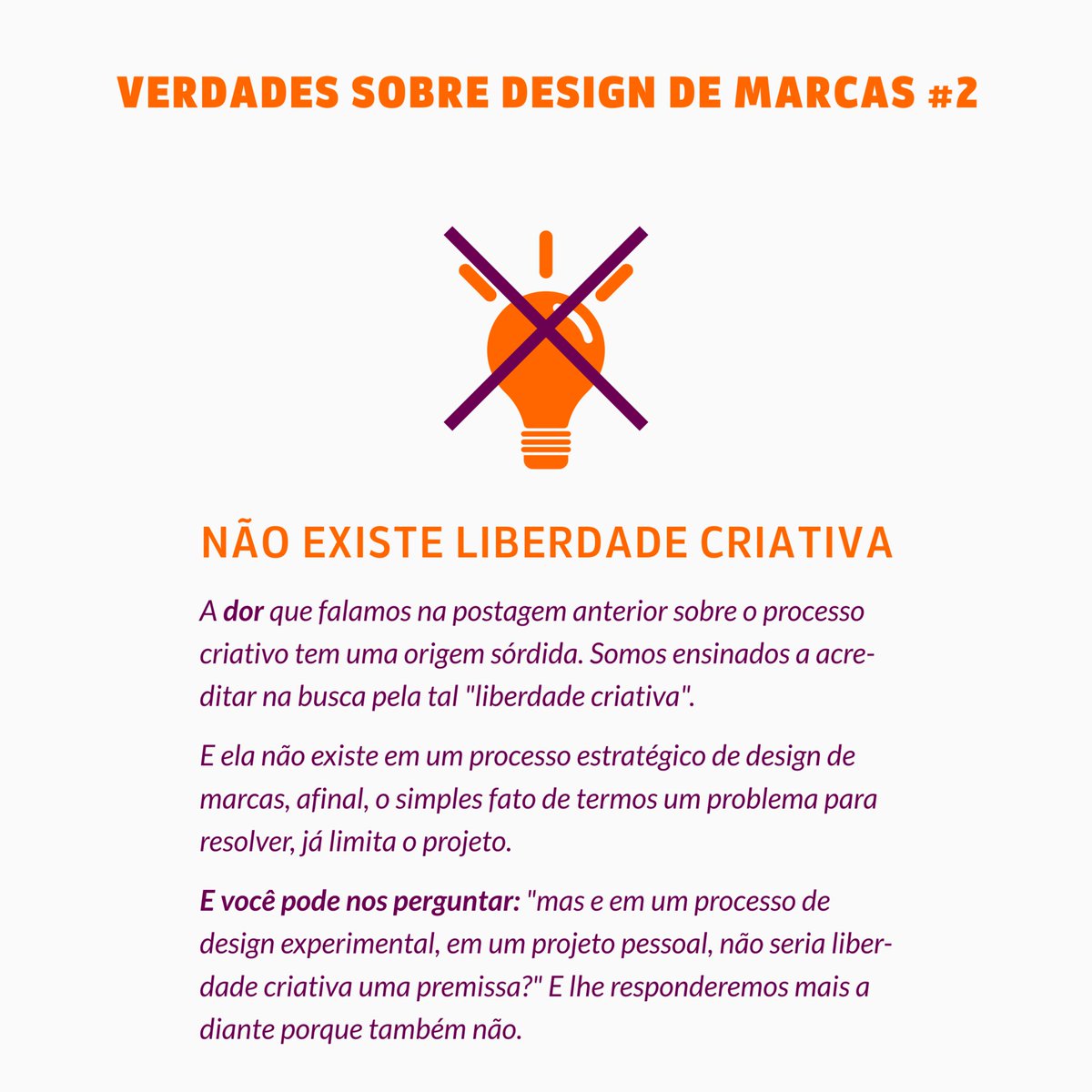 Brandster_brand's tweet photo. VERDADES sobre design de marcas #2
NÃO EXISTE LIBERDADE CRIATIVA!
#cursodedesign #design #designdemarcas #identidadevisual #logodesign https://t.co/sg0Bd4kHuy