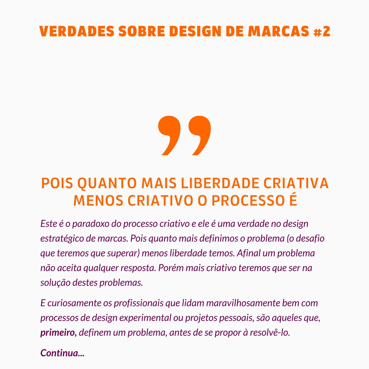 Brandster_brand's tweet photo. VERDADES sobre design de marcas #2
NÃO EXISTE LIBERDADE CRIATIVA!
#cursodedesign #design #designdemarcas #identidadevisual #logodesign https://t.co/sg0Bd4kHuy