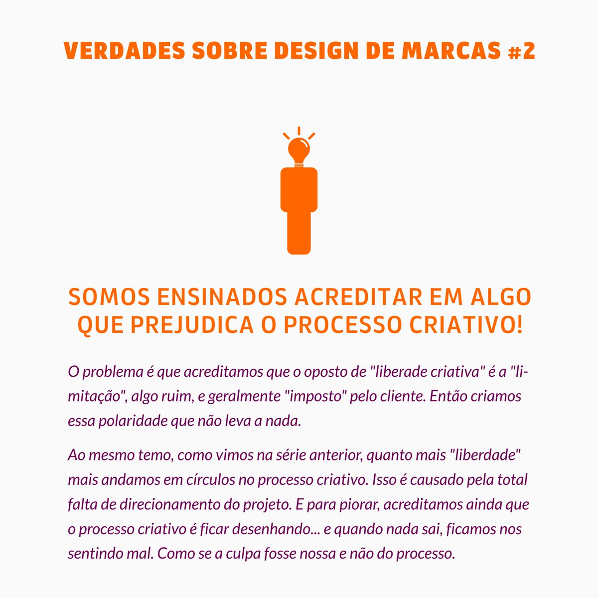 Brandster_brand's tweet photo. VERDADES sobre design de marcas #2
NÃO EXISTE LIBERDADE CRIATIVA!
#cursodedesign #design #designdemarcas #identidadevisual #logodesign https://t.co/sg0Bd4kHuy