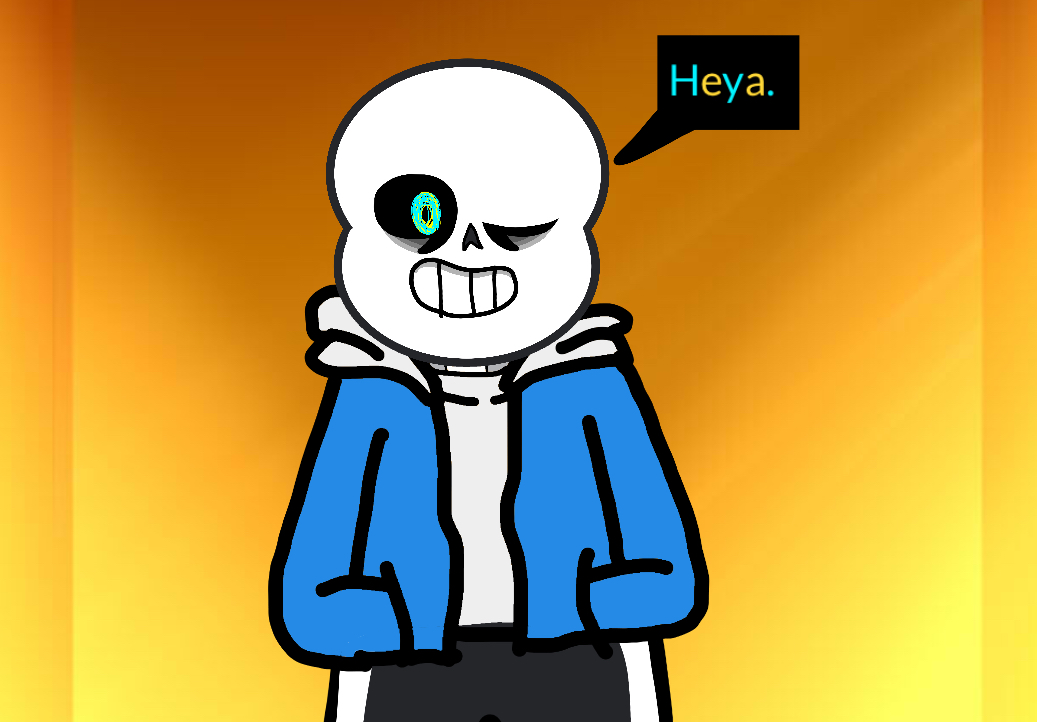 Sans87Savage's tweet photo. “Heya” #Undertale #Sans #Snowdin #JudgementHall https://t.co/ncp594n8GD