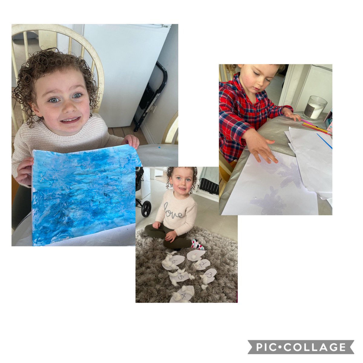 hayl85's tweet photo. @NurseryTps more fun with today’s tasks...not sure where we went wrong with the magic picture though ✨❄️😂 https://t.co/qJcjVqIC2M
