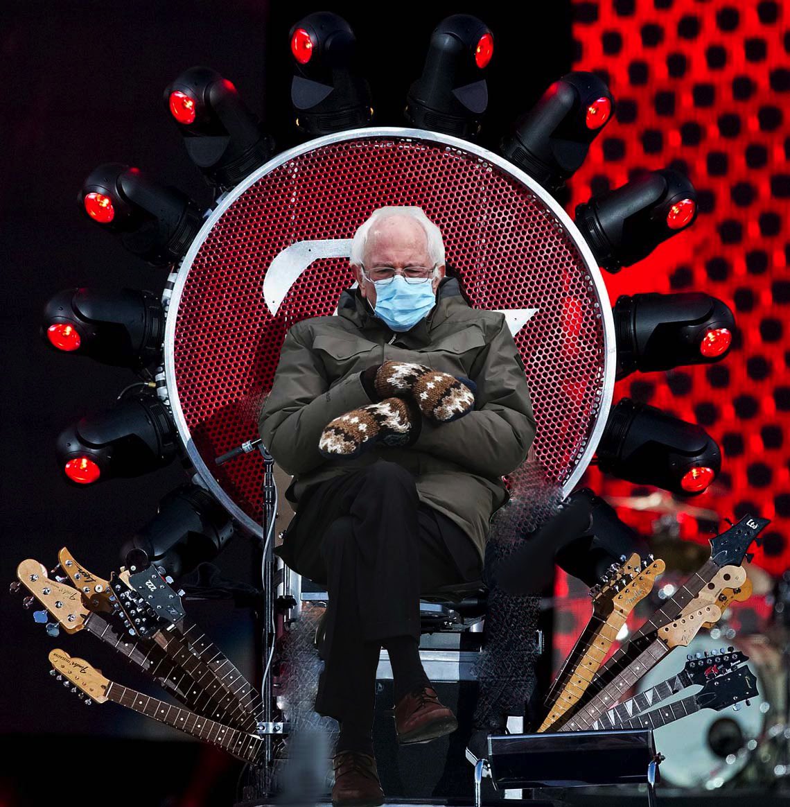FerraroMick's tweet photo. Please get this man the Throne. @foofighters @SenSanders https://t.co/OicNDPjLAv