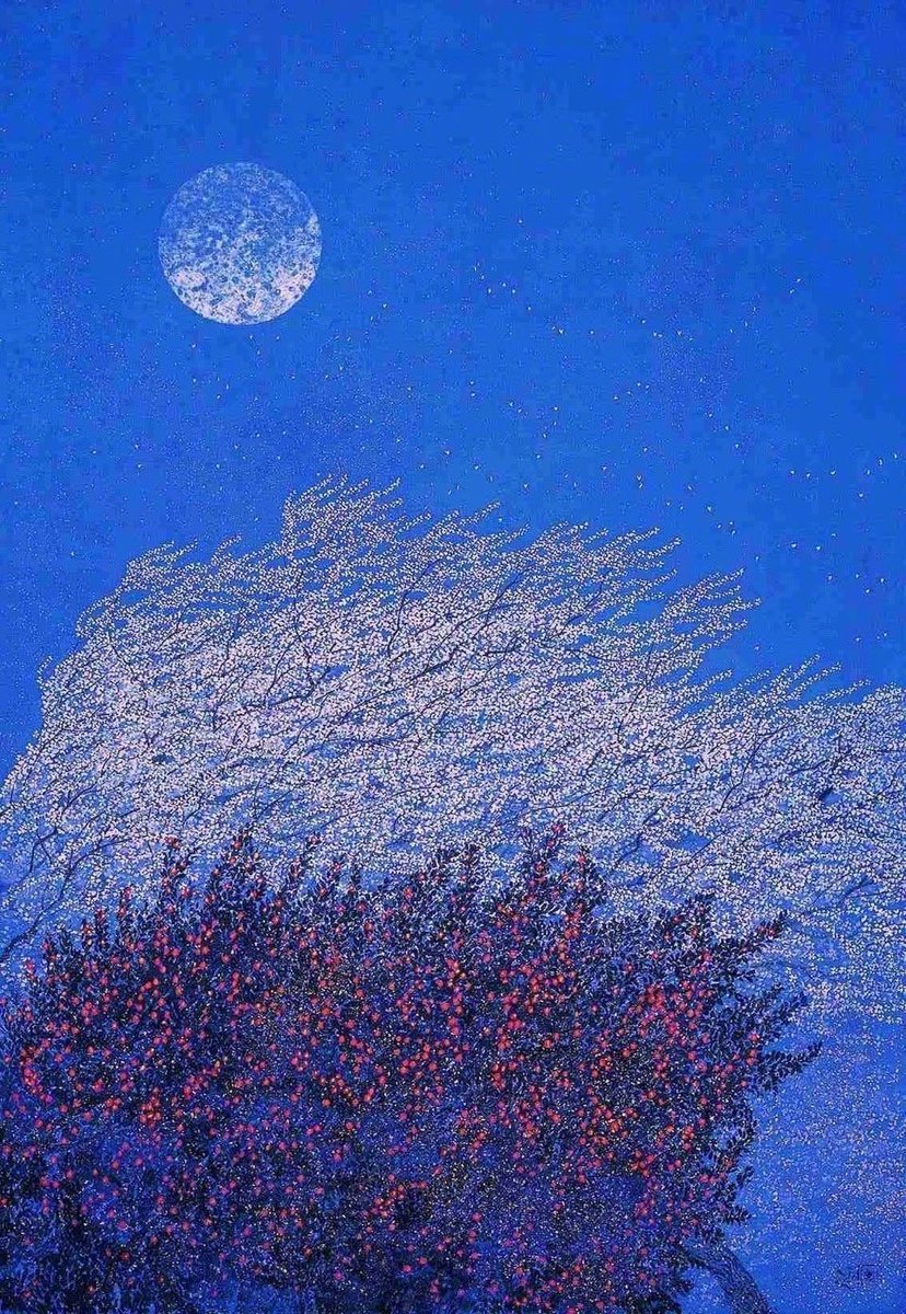 PaintingColleg's tweet photo. Reiji Hiramatsu (平松 礼二 Hiramatsu Reiji, b. 1941 in Tokyo) is a Japanese Nihonga painter. https://t.co/L8mFZqOxfU
