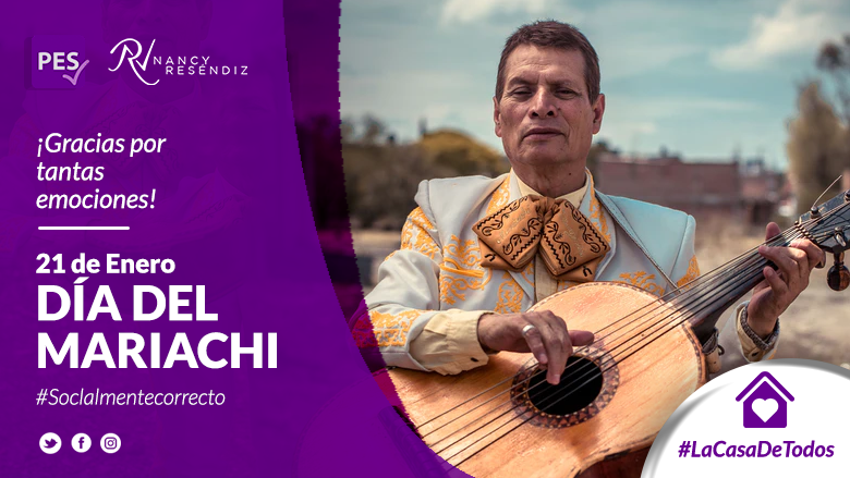 NancyResendizMX's tweet photo. ¡Feliz día del Mariachi!

El mariachi se ha colocado como un sello representativo nuestro país en todo el mundo, tanto que es reconocido por la UNESCO como Patrimonio Inmaterial de la Humanidad. Gracias por compartir su talento y por brindarnos tantas emociones. 

¡Felicidades! https://t.co/O9eAh42glx