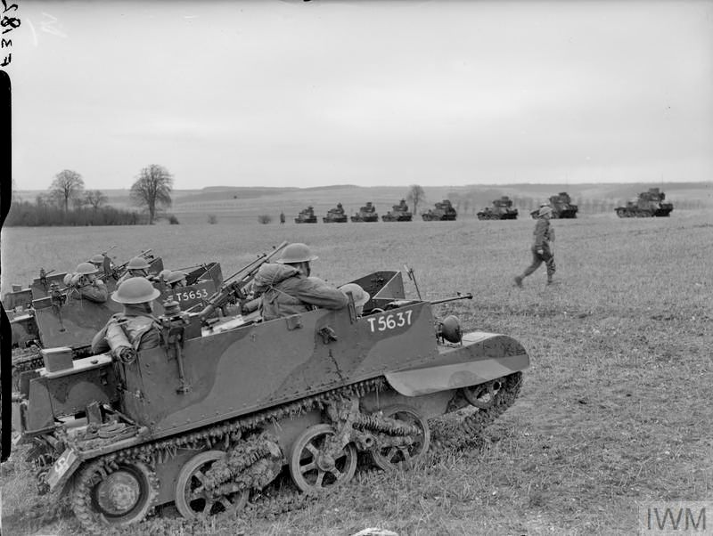 Hutchinson was sorta right*, yes, the Bren Gun Carrier was designed to provide mobility to the Bren as the Carrier Platoon was the heaviest armed platoon in the Battalion.*He was discussing Scout Carriers oddly enough, but note that slang. /7