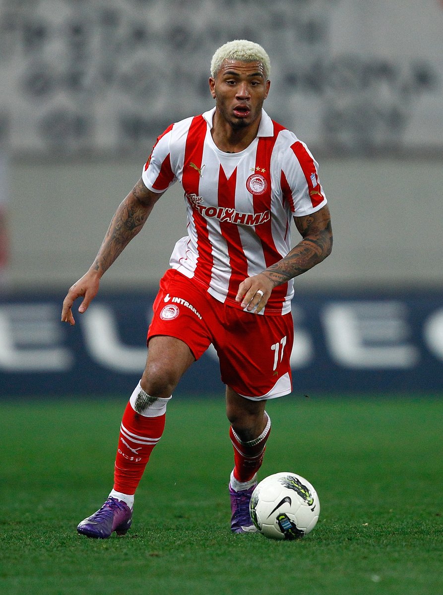 In February 2012 Kâzım Kâzım was loaned out to Olympiacos, where he won the Greek Super League (and bleached his hair).He spent the 2012/13 season at Blackburn, scoring the goal that knocked Arsenal out the FA Cup, before joining Bursaspor in the summer of 2013.