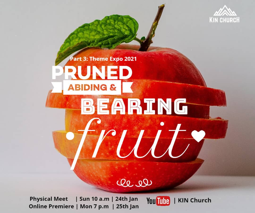 KIN__Church's tweet photo. Welcome back from the Election season. 
Be sure to join us this Sunday Physically for the theme exposition 2021 part 3! at Cornerstone Kololo Opposite Protea Hotel! At 10Am.
Pruned, Abiding and Bearing Fruit!.
Catch the service on our YouTube channel on Monday, 25th Jan, 7pm https://t.co/VLCECUB7ft