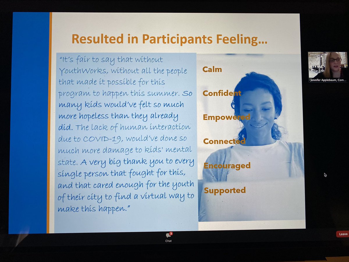 CommCorp_MA's tweet photo. “A very big thank you to every single person that fought for this, and that cared enough for the #youth of their city to find a #virtual way to make this happen”. #youthworks #wkdev #summerjobs #worklearnthrive #virtualjob @CityOfBoston https://t.co/zAF0Z9zx31