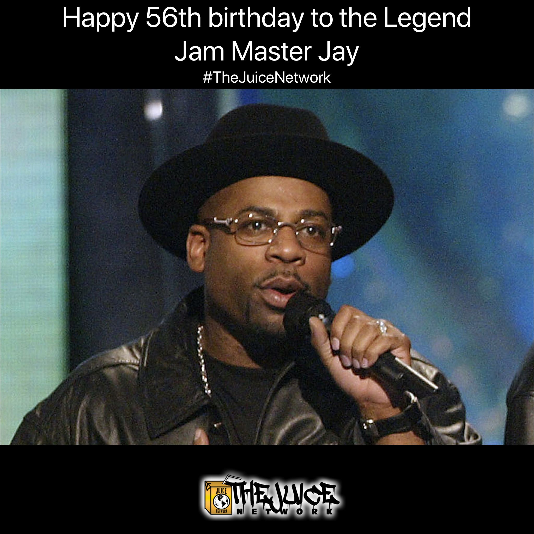 Happy 56th birthday to the Legend Jam Master Jay! Rest In Peace       
