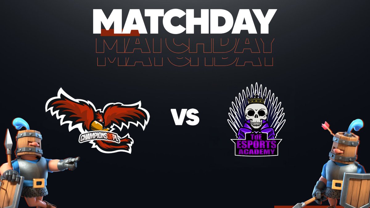[#MatchDay]
🏆 @CupDeadly
🆚 The dark Empire Academy (<a href="/TdE_Esports_Aca/">The dark Empire Esports Academy</a>)
⏰Today 9pm CET