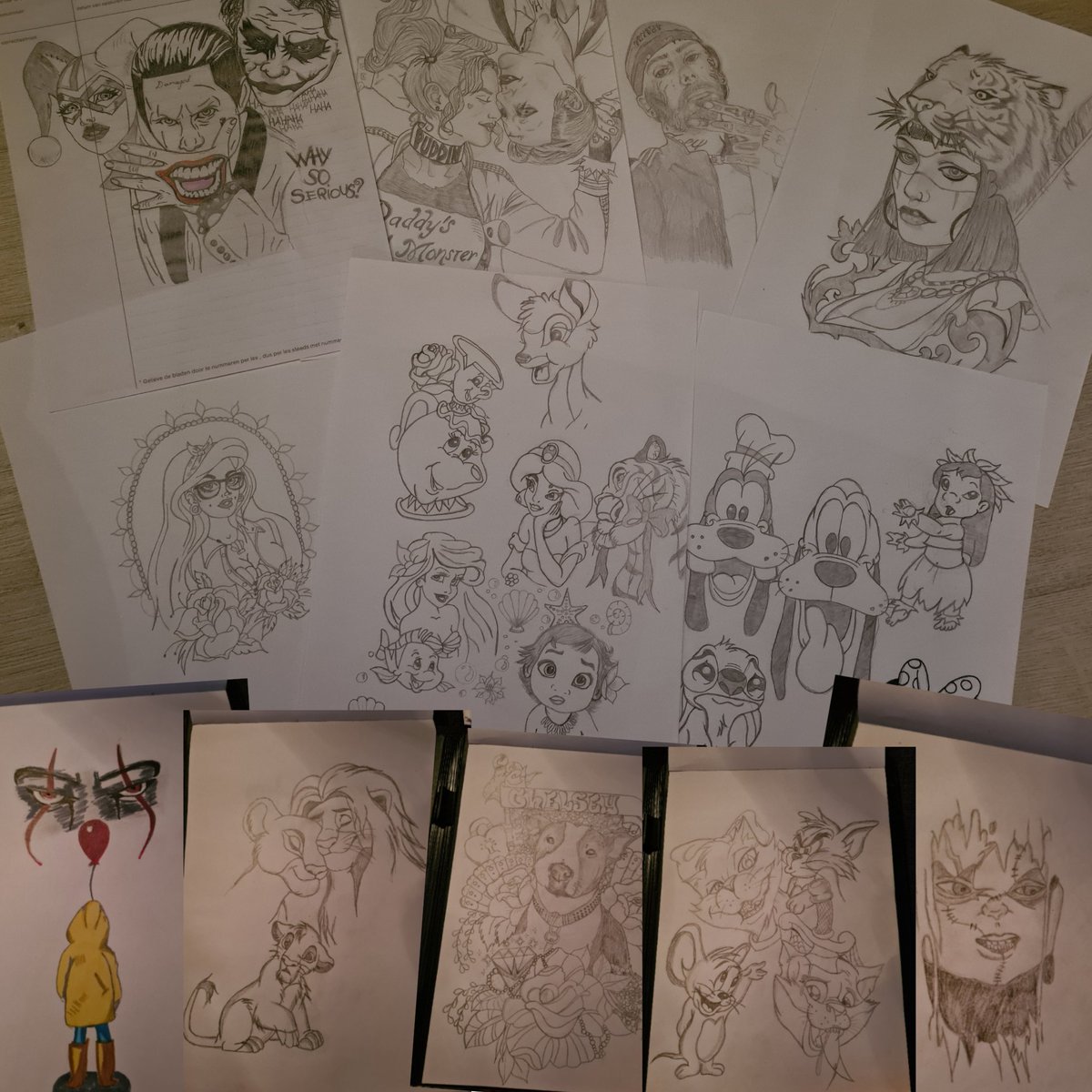 LittleDevilMe's tweet image. ✍🥰❤ #mydrawings #loveit #notaprof