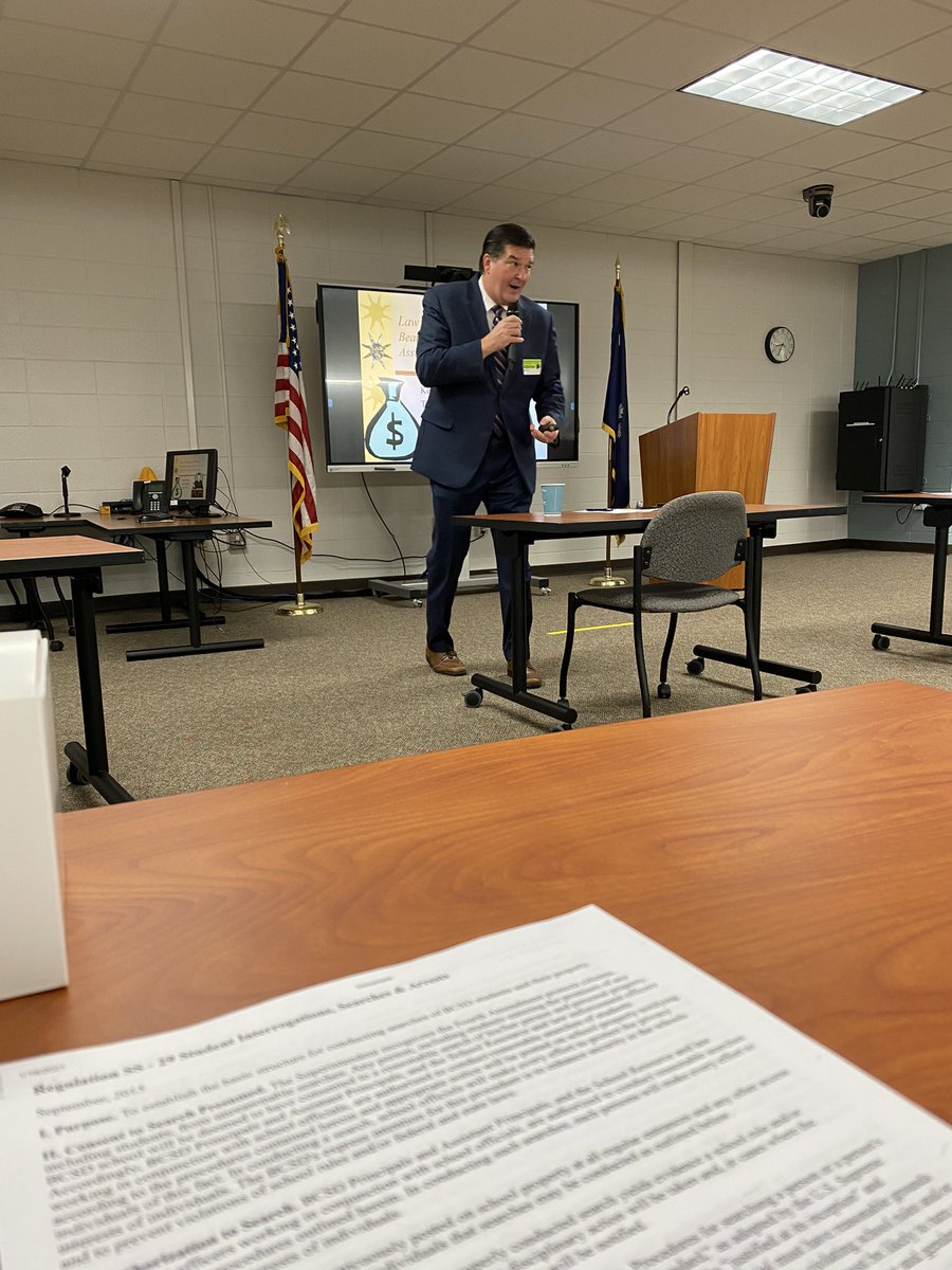 DrKyctrell08's tweet image. Thoroughly enjoyed attending this month’s AP Institute and learning amazing information on school law from Dr. Murray!! Thank you @BeaufortSchools @NkiaCampbell @DrFRod1 @dukebradley_III for recognizing that growing leaders starts at home. #PDGeek