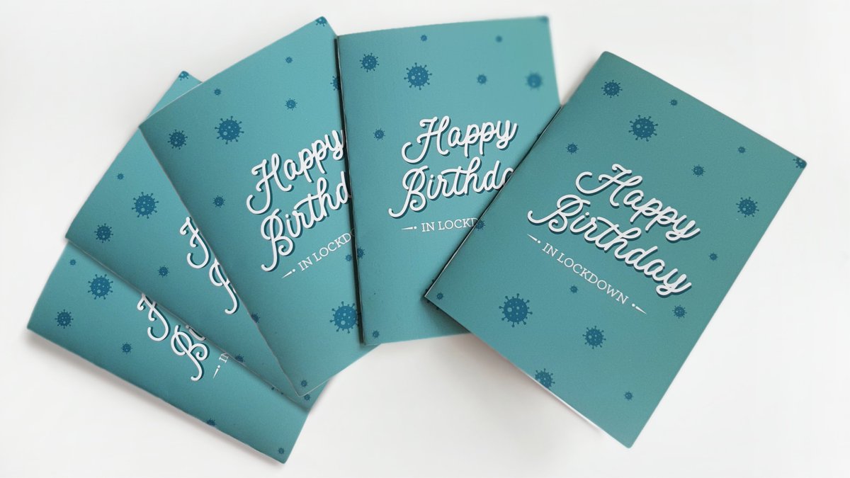 HapennyDesign's tweet photo. Eco Friendly #lockdown Birthday cards. Designed &amp; made in Ireland using plant based inks &amp; 100% recycled paper.
https://t.co/rbJo7ldy0c

#irishdesign #irishbusiness #ecofriendly #irishproducts #Dublin #LockdownLife #lockdownBirthday #COVID19 https://t.co/xX53BiDIl6