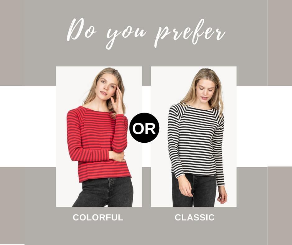StycheBoutique's tweet photo. Whether you choose the classic or the colorful option, this top can be worn so many ways! It is a definite wardrobe essential! https://t.co/TDvzCTsDDL
