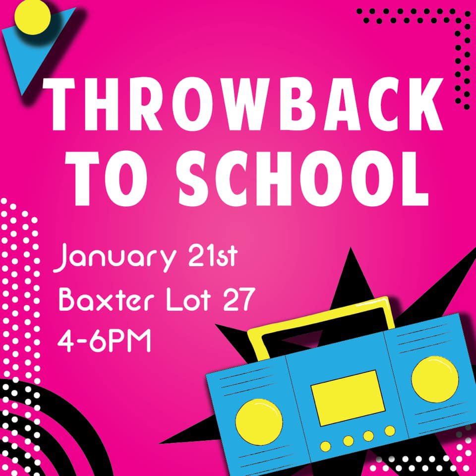 MavPro's tweet image. Reminder that our Throwback to School event is 4-6 PM at Baxter arena! Drive up and get your free kit