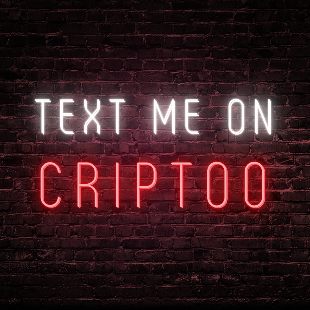 CriptooApp's tweet image. Usa este cartel luminoso bajo tu responsabilidad.

😏 Para mandar indirectas

😒 Para decir por milésima vez que solo contestas por Criptoo

🥺 Para que tu amigo se instale de una vez Criptoo

¿En qué más vas a usarlo?

#TextMeOnCriptoo #Criptoo #neon #privacidad #seguridad