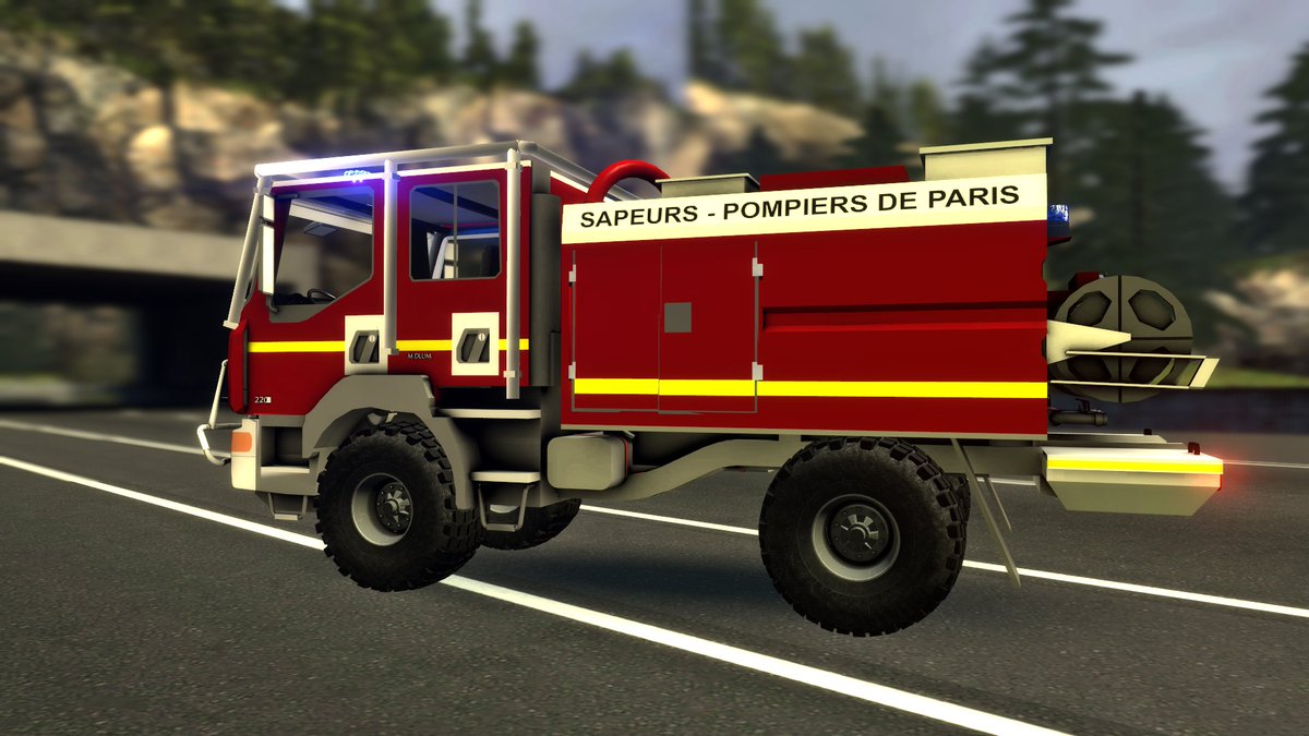 ParisCity_75's tweet photo. Notre caserne dispose dès à présent d'un nouveau véhicule, le #CCF🚒

════════════════

#gmod #darkrp #pariscityrp https://t.co/ZfbyKebx4M