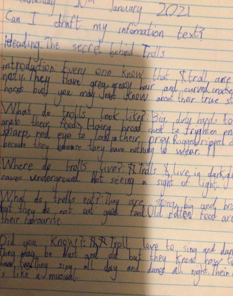 y3_bps's tweet photo. It was so lovely to recieve this home learning from Radhi today. What a superstar!๐@BirchfieldsPS #homelearningBPS https://t.co/WRpAfY4cgk