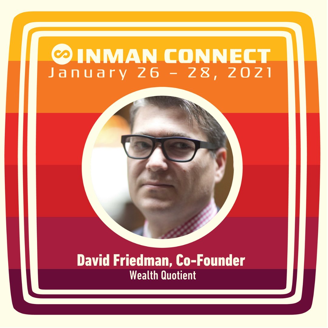 Wealth_Quotient's tweet photo. Want to make 2021 your best year? Join us at Inman Connect January 26-28 for 3 impactful days of workshops, masterminds, &amp; networking with thousands of the industry’s top-producers. Register as our guest to scoop your ticket for only $59 (that’s $90 off!)! https://t.co/54EtMnWD55 https://t.co/atVZCrjDJE