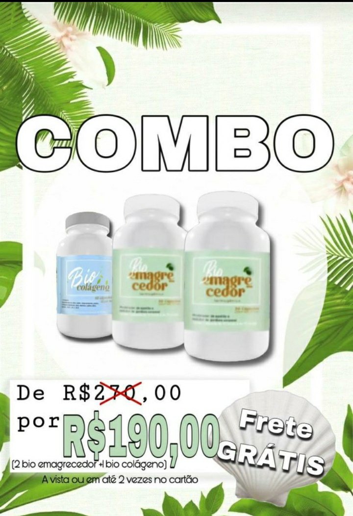BioEmagrecedor's tweet photo. Bio-emagrecedor. 
Bio-Colageno.
Bio-Gold.

Qualquer dúvida, entra em contato:993365707 https://t.co/OU1WDDHjkd