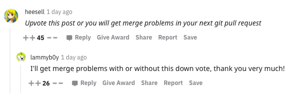 getonbrd_remote's tweet photo. Reddit comments are the best XD https://t.co/epHhQNJq0B