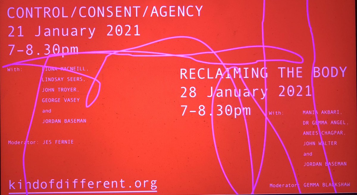 LucyJoyceStudio's tweet photo. Looking forward to this panel discussion ⚡️part of @jordanbaseman ‘s work tonight 7pm @MattsGallery ⚡️I went to last weeks &amp; it was brilliant. I’m easing my way into the online art world again as had screen overload for most of last year #recommend #JoinIn #tonight https://t.co/6p2MooC7Ob