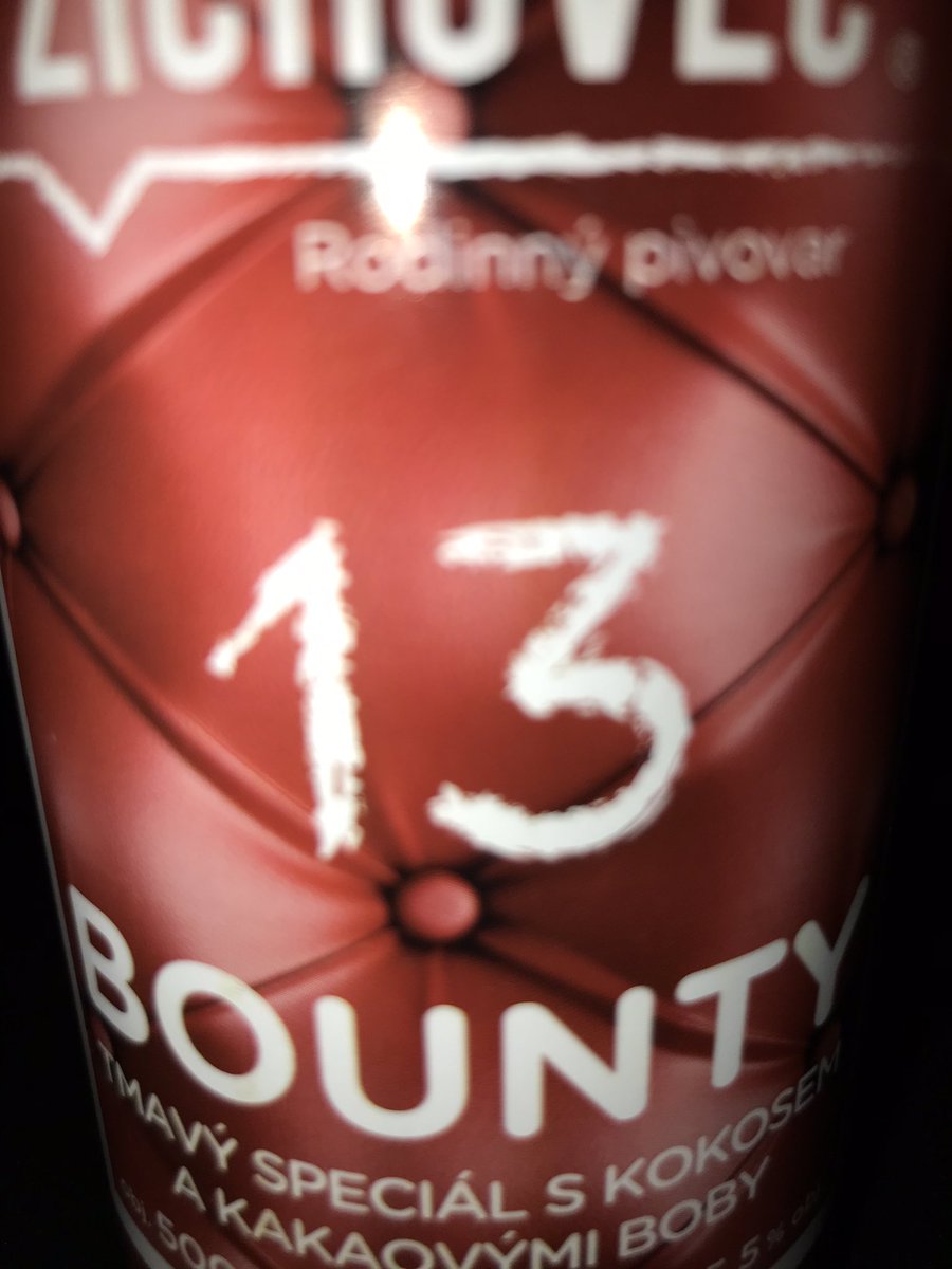 Bounty herättää täällä aina tunteita! Nyt testissä uutuus Zichovec Bounty: hienot maut, tumma kaakao tuntuu. Wau!