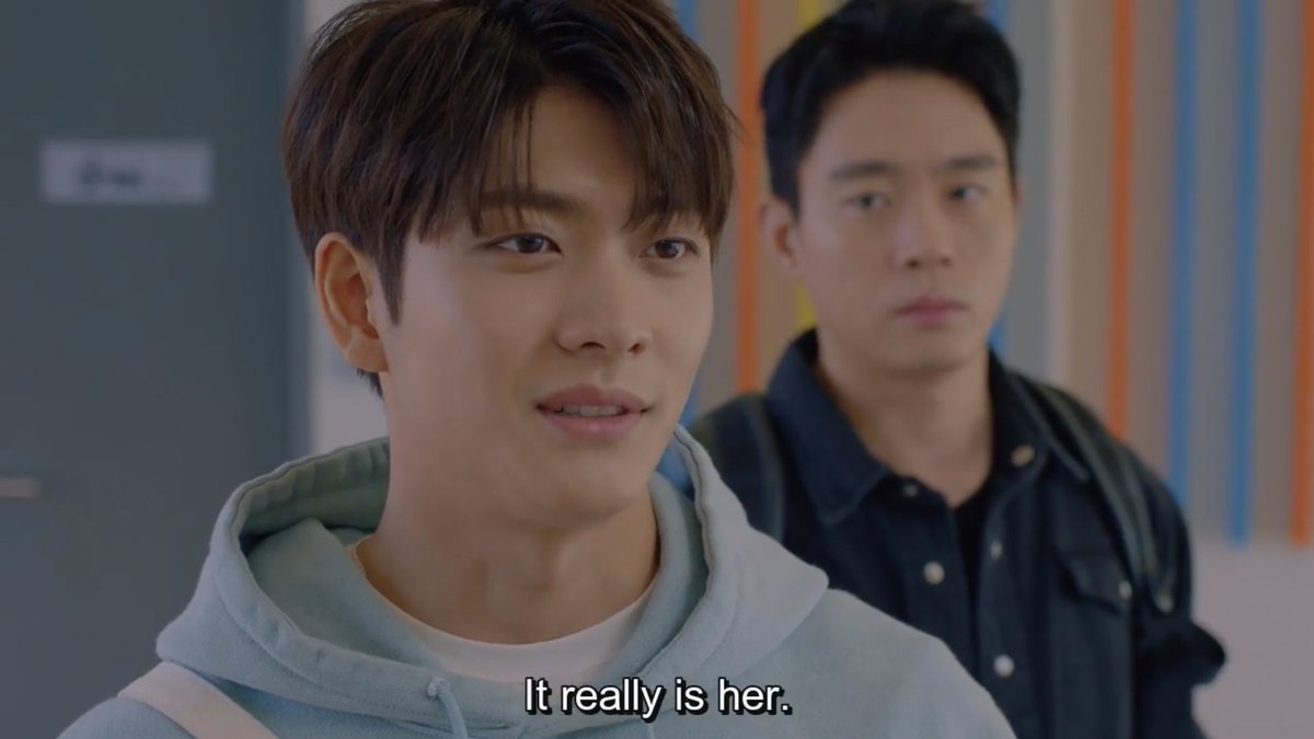 yeonghwa’s never fallen in love before until he met danah. at this point, yejun is confused about yeonghwa’s actions, and we see him trying to connect the dots in a few scenes