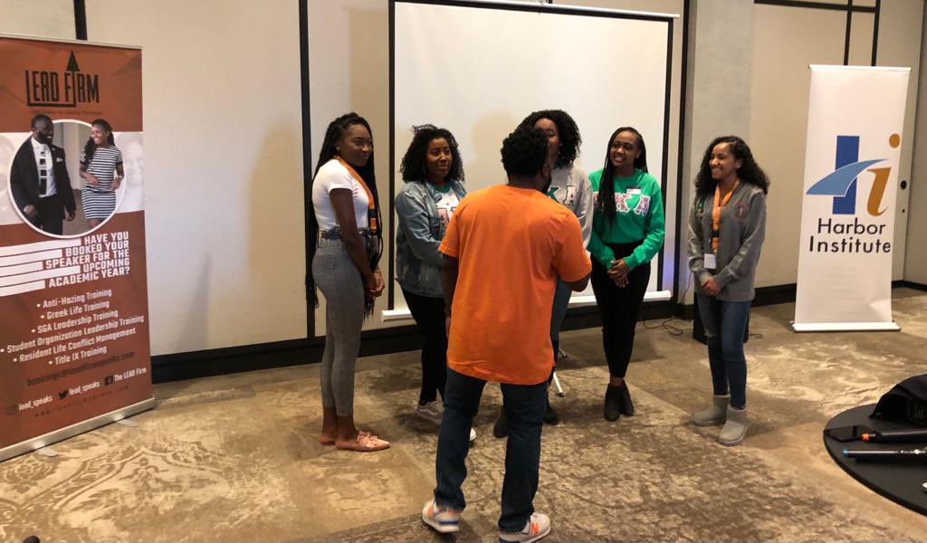 harborinstitute's tweet photo. Did you know that your Soror is about to be Vice-President of the United States in about 2 years?
#tbt #throwbackthursdays #atlsummit https://t.co/faIzE7NUDP