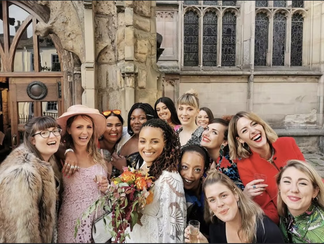 I also want to share this photo from my sister’s wedding. She’s so beautiful inside and out! We all respect and care for one another and celebrate our differences. Me being included doesn’t ‘erase’ anyone. Don’t believe the lies and division from people claiming  #BidenErasedWomen