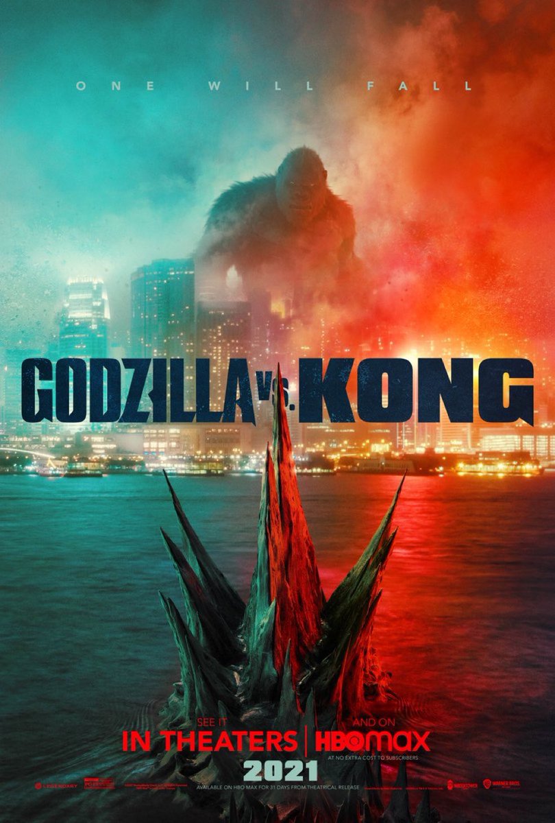 JumpCut_Online's tweet photo. The first official poster for #GodzillaVsKong has been released and a trailer is coming Sunday! https://t.co/DKxt7TPn0u