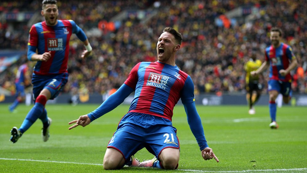 Watford 1 - 2 Palace - FA Cup Semi Final 2016This was the first time really in my life we had really gone for it in the cup. To even get to the semis was an incredible feeling. My life peaked at FT. An added bonus to this game was I even missed Deeneys goal getting a beer.