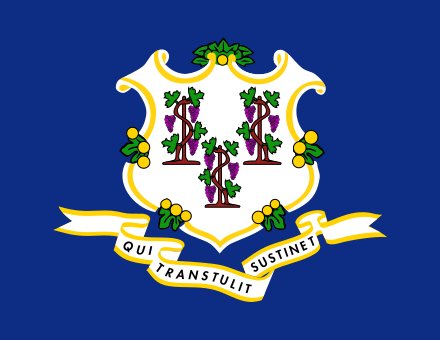 36. Connecticut -- The latin means, "He who transplanted sustains," which leads me to believe the plan for Connecticut all along was to become the state where all the richest people in the world move to for some reason