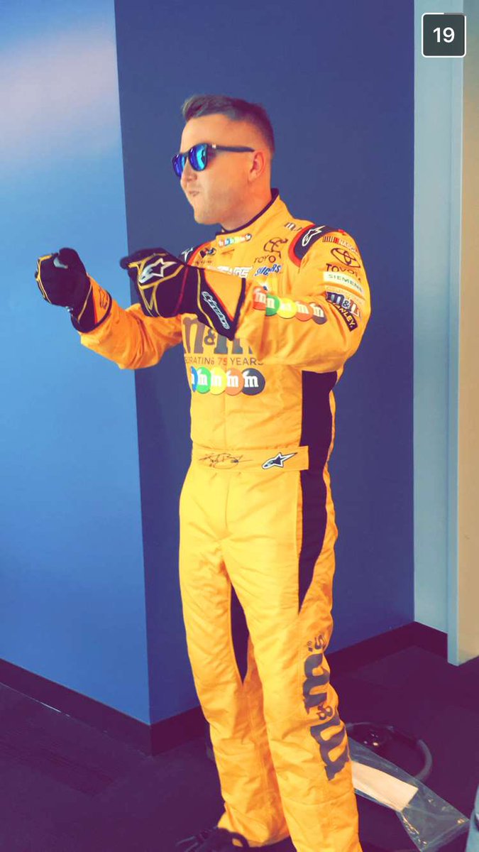HarrisLue's tweet photo. #TBT to that time I pretended to be @KyleBusch for the 2016 Chase Driver Flags that never happened. These were intended to be based off of the brand spots from that year. At least we had fun making the concept tho 😂😂😂 @CarFogle #NASCARCreativeDesign #NCD https://t.co/fLAXkhkaWS