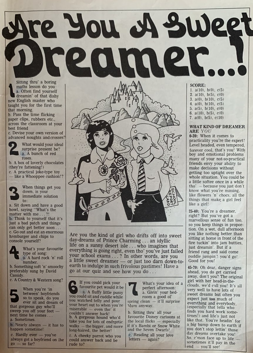 70s_fashion's tweet photo. Dream the big dream #popquiz #pinkmagazine #1970s https://t.co/Kr8uKu2WPI
