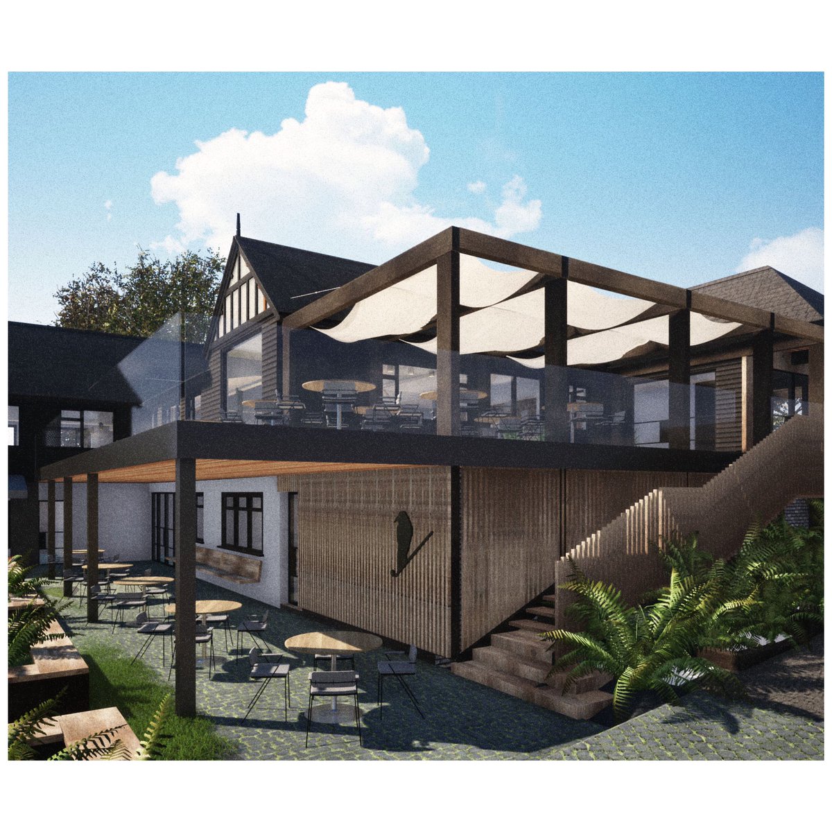 Delighted to receive planning approval for our proposals to refurbish &amp; enhance the clubhouse at the The Herefordshire Golf Club. Look forward to seeing the works unfold on site!
#architecture #workinprogress #design #herefordshire #errandstudio #archilovers #landscape #golfclub