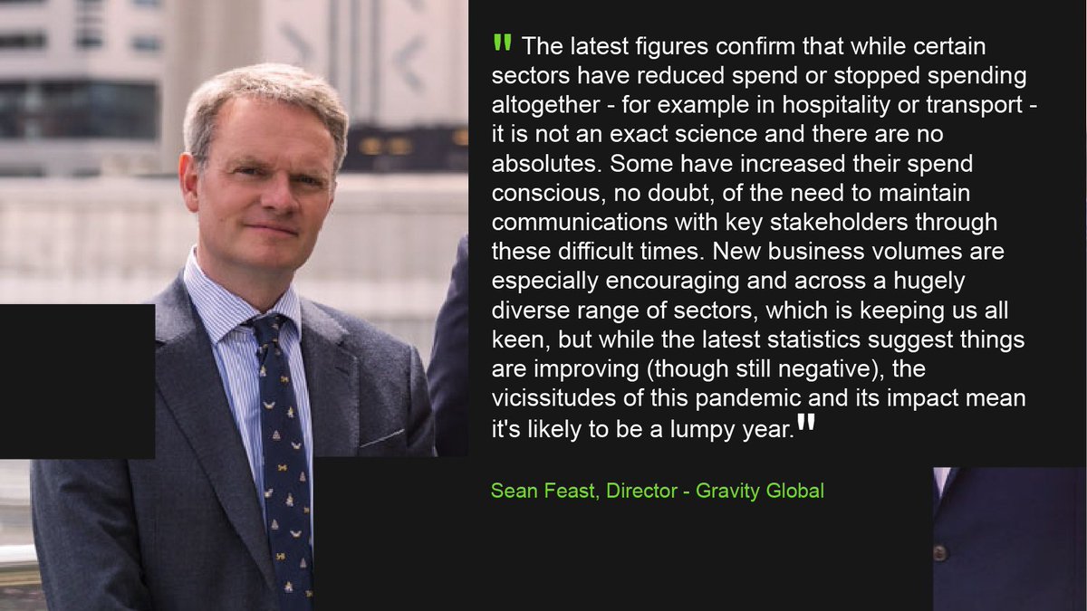 Gravity__Global's tweet photo. The Q4 2020 #BellwetherReport from @The_IPA has been released! With Brexit and Covid-19 causing a lot of uncertainty, this report looks at how the advertising industry has been affected. Gravity Global's Director, Sean Feast shares his thoughts on the results.

#IPABellwether https://t.co/VMnLifoXIK