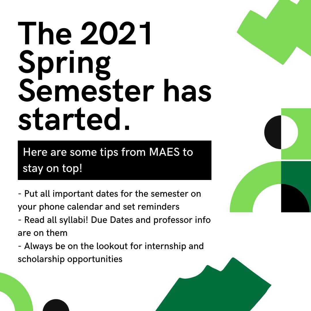 UHMAES's tweet photo. Hoping you all the best luck on the new semester! https://t.co/iCvRGXUuy1
