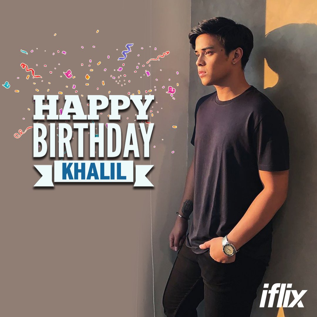 Happy Birthday to one of our newest Kapuso actors KHALIL RAMOS! Stay safe and blessed.   