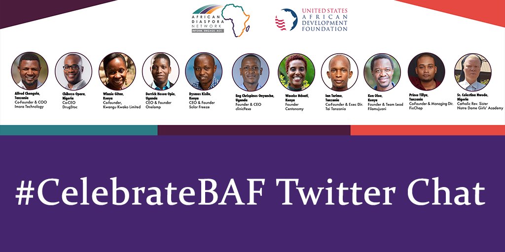 What an engaging conversation! Many thanks to all our participants. Join us January 27@ 8am pst for the Builders of Africa’s Future award ceremony. Register @ bit.ly/baf2021.
#CelebrateBAF