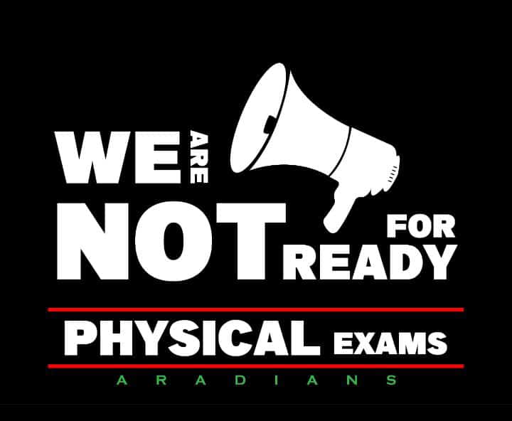 ChHassnainAli5's tweet photo. #OnlineExamOrWeProtest https://t.co/q4eC1Dblb9