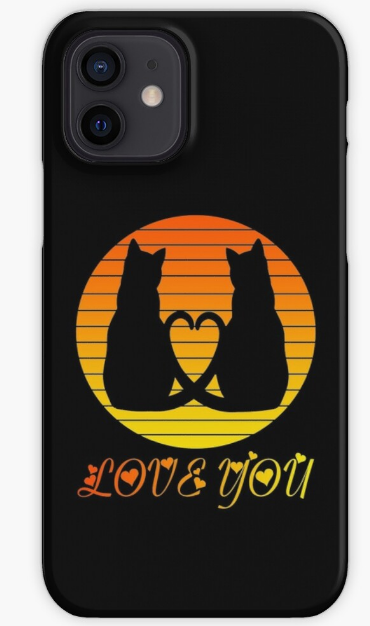 zoomdz3's tweet photo. Cats in love iPhone Case &amp; Cover Valentine's Day
#ValentinesDay 
link: https://t.co/tG2GIHaRWc https://t.co/w0LaFbizxP