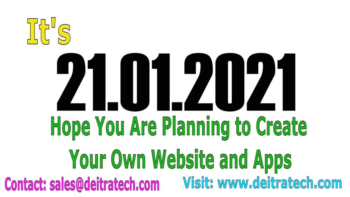 DeitraTech's tweet image. Visit: is.gd/V8WtOg

Hire Our Expert Website and Mobile app Developer.

Email us: sales@deitratech.com

#8yearswithSUGA #윤기가_우리의음악이된지_8년 #بغداد 
#OurSuperheroMomo #MOMO_yukaDD #2sjakk #العراق #FelizJuevesATodos #EstadoDeDefesaJa #BetclicKhalass 
#COVID19