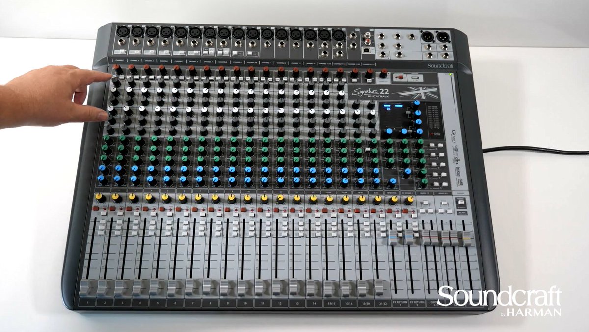 Ready to get the lowdown on our Soundcraft mixers, like the #Signature22MTK and many more? Be sure to join us in our virtual NAMM booth and book a live one-on-one session with one of our product specialists! Register ➡ bddy.me/394SChJ #NAMMShow #SoundcraftxNAMM