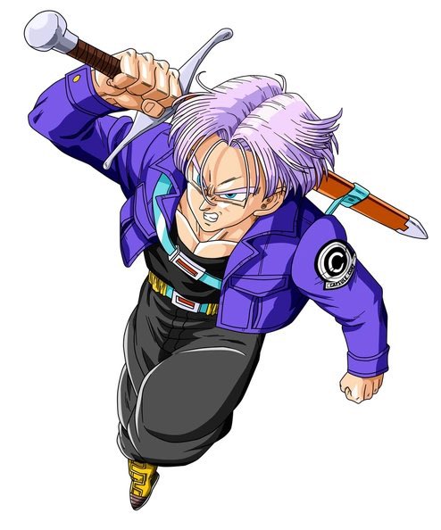 Trunks n’est pas mariée mais il est en couple avec maï ces parents sont végéta est bulma il a une sœur dans notre présent mais elle n’a pas eu le temps de naître dans son future son meilleur amie et mentor est gohan du futur