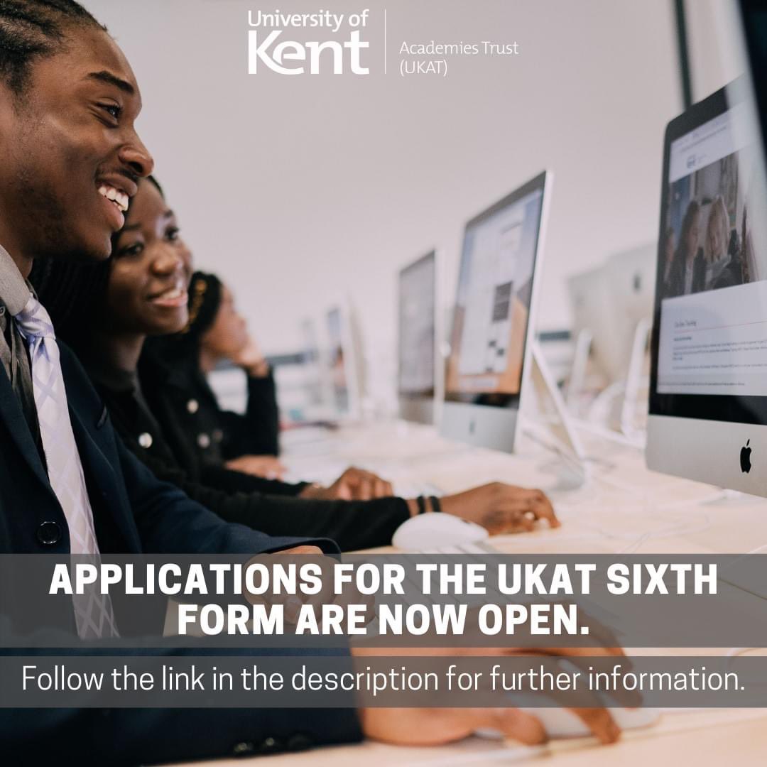 ukatacademies's tweet photo. Apply for your place and view our virtual options event by following the links below:⁠

✅Apply: https://t.co/sNIwFeeUar

✅Access the event: https://t.co/2vLlFtnklw

#UKAT #BromptonAcademy #ChathamGrammar https://t.co/ayFKbGaJF7