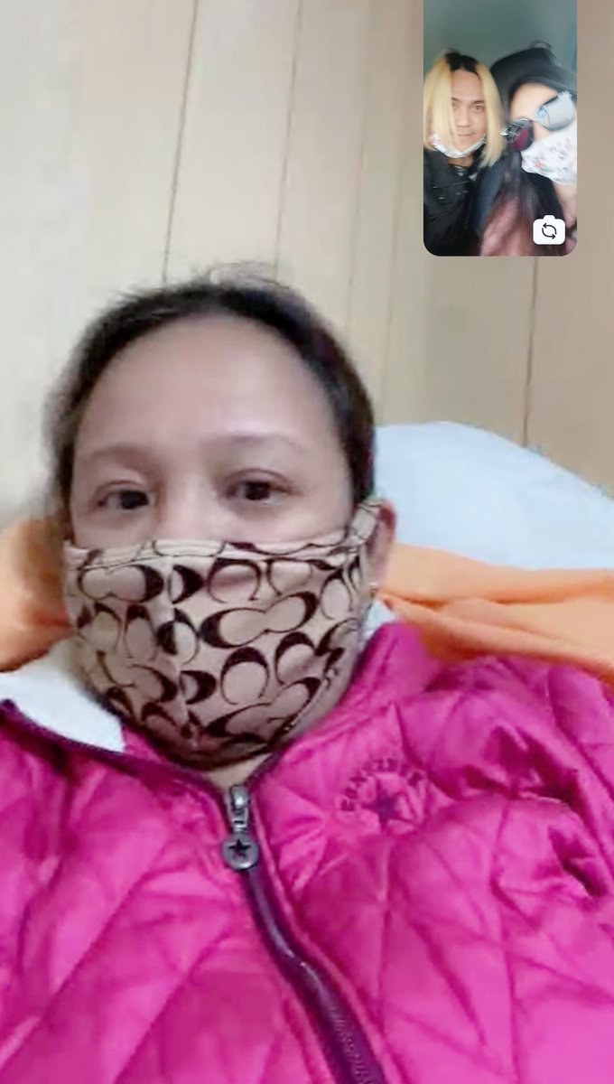 JoshYugen's tweet photo. There is no greater love on earth than a mother's love ❤️ and am so happy everytime #Maymay talks / video calls with her best blessing - her mom - Tita @EntrataLorna 🙏 #FamilyForever https://t.co/HOoYg80oDm