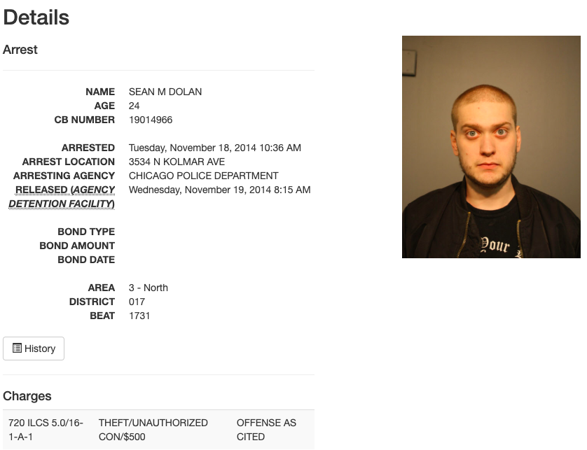 Sean M Dolan of Chicago https://antifascistchicago.noblogs.org/post/2019/06/06/sean-dolan-a-study-in-bad-opsec-and-security-culture/