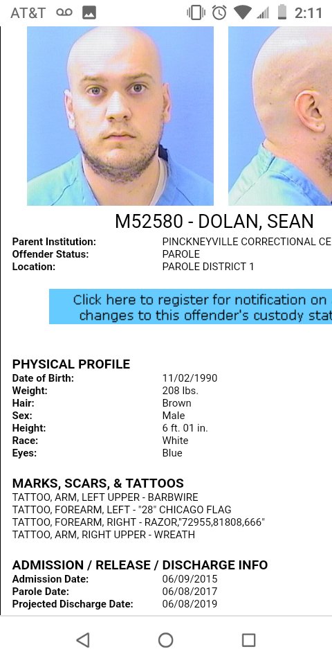 Sean M Dolan of Chicago https://antifascistchicago.noblogs.org/post/2019/06/06/sean-dolan-a-study-in-bad-opsec-and-security-culture/